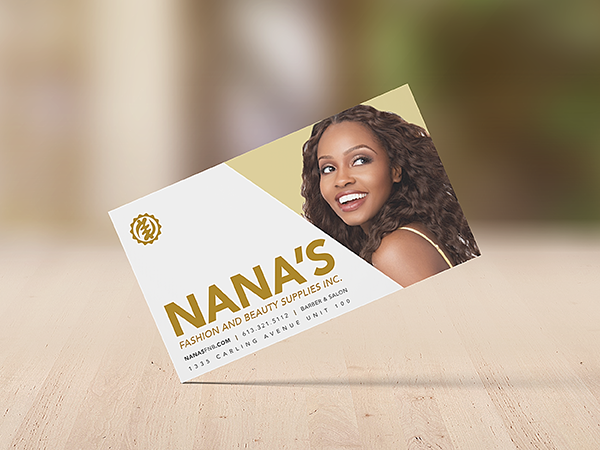 Nana's Fashion and Beauty Supplies brand design by inFokhus Productions